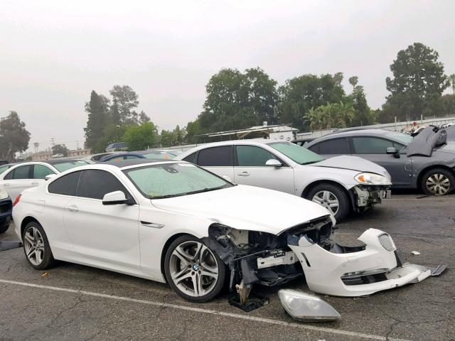 WBALX3C59CDV77377 - 2012 BMW 650 I WHITE photo 1