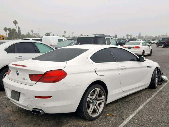 WBALX3C59CDV77377 - 2012 BMW 650 I WHITE photo 4