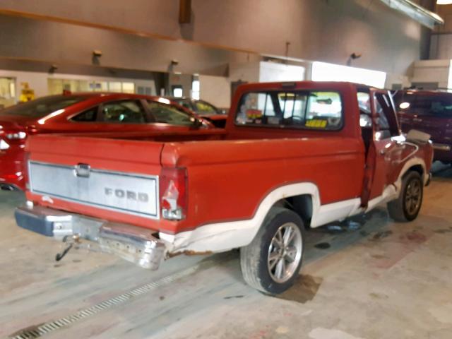 1FTCR10T5HUB78994 - 1987 FORD RANGER TWO TONE photo 4