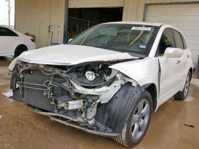 5J8TB18539A001178 - 2009 ACURA RDX TECHNO WHITE photo 2