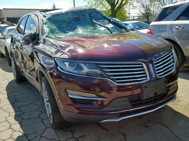 5LMTJ3DH7GUJ19865 - 2016 LINCOLN MKC RESERV BURGUNDY photo 1