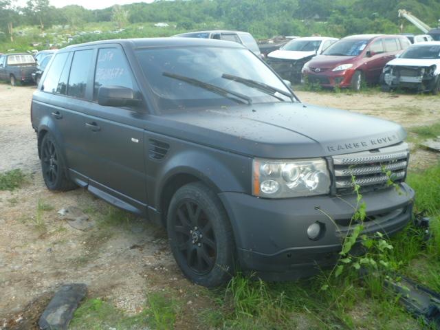 SALSF25419A192608 - 2009 LAND ROVER RANGE ROVE BLACK photo 1