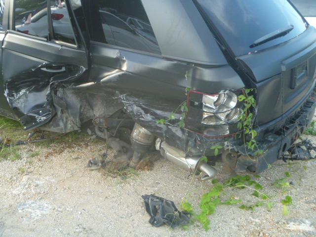 SALSF25419A192608 - 2009 LAND ROVER RANGE ROVE BLACK photo 3