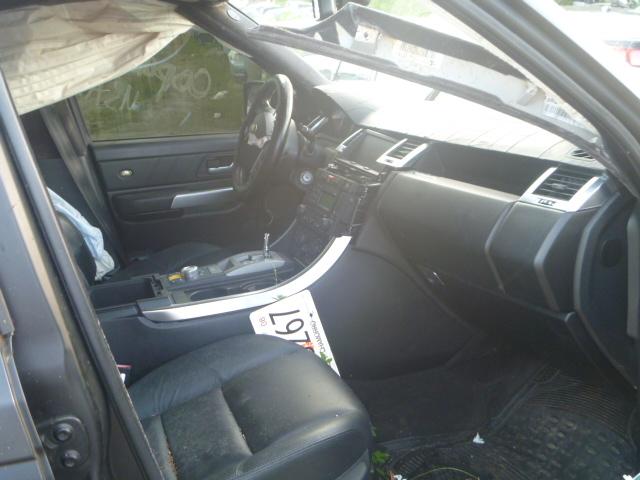 SALSF25419A192608 - 2009 LAND ROVER RANGE ROVE BLACK photo 5