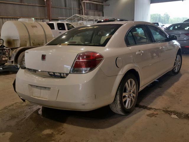 1G8ZS57N97F191712 - 2007 SATURN AURA XE WHITE photo 4