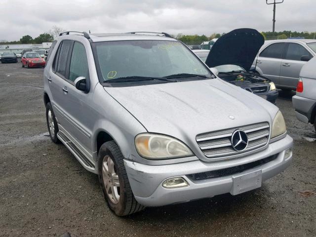 4JGAB57E25A566834 - 2005 MERCEDES-BENZ ML 350 GRAY photo 1