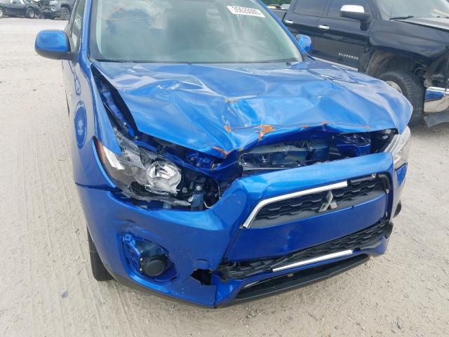 4A4AP3AU3FE045750 - 2015 MITSUBISHI OUTLANDER SPORT ES  photo 9