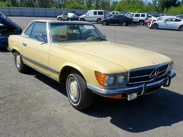 10704412012027 - 1973 MERCEDES-BENZ 450SL YELLOW photo 1