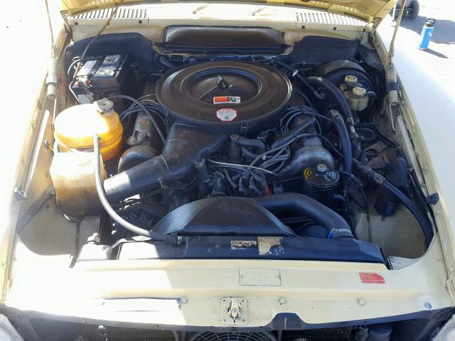 10704412012027 - 1973 MERCEDES-BENZ 450SL YELLOW photo 7