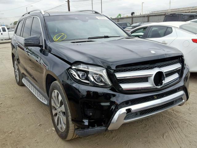 4JGDF6EEXHA815055 - 2017 MERCEDES-BENZ GLS 450 4M BLACK photo 1