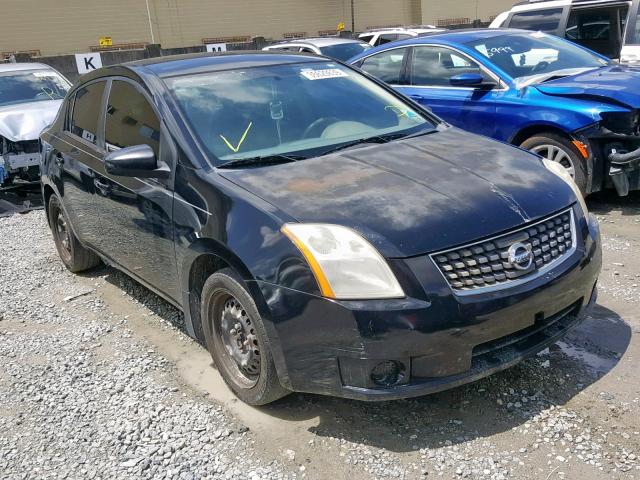 3N1AB61E37L628646 - 2007 NISSAN SENTRA 2.0 BLACK photo 1