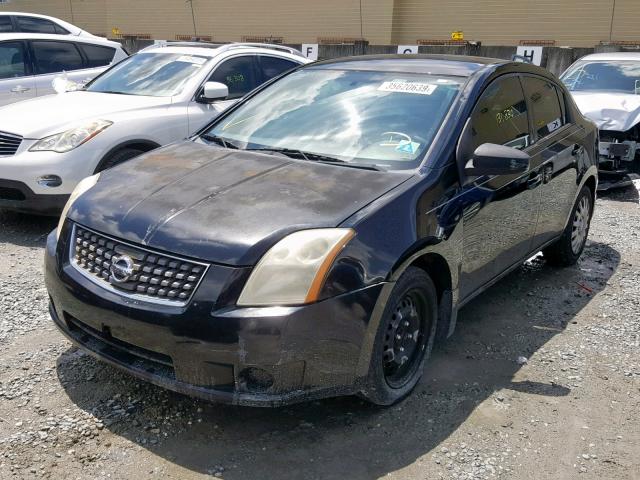 3N1AB61E37L628646 - 2007 NISSAN SENTRA 2.0 BLACK photo 2