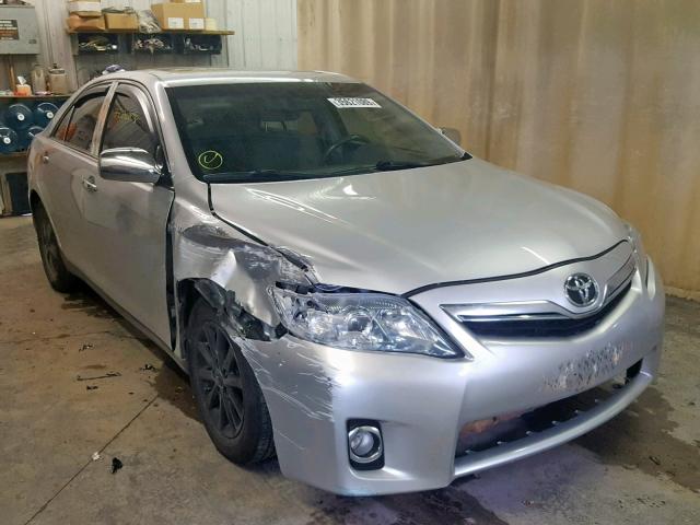 4T1BB3EK7AU122858 - 2010 TOYOTA CAMRY HYBR SILVER photo 1