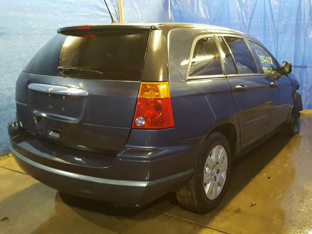 2A8GM48L07R326124 - 2007 CHRYSLER PACIFICA BLUE photo 4