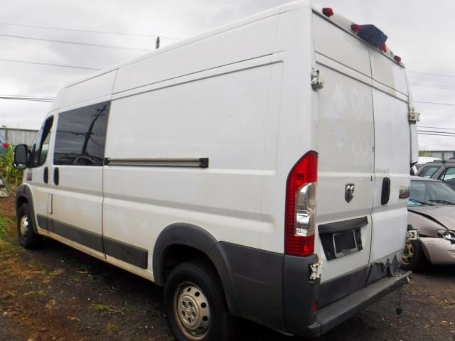 3C6TRVDG5FE513419 - 2015 RAM PROMASTER YELLOW photo 2