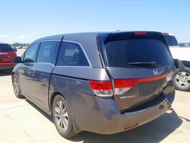 5FNRL5H97EB112608 - 2014 HONDA ODYSSEY TO GRAY photo 3