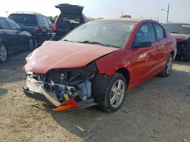 1G8AN15F96Z114022 - 2006 SATURN ION LEVEL RED photo 2