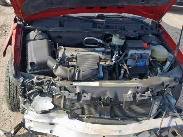 1G8AN15F96Z114022 - 2006 SATURN ION LEVEL RED photo 7