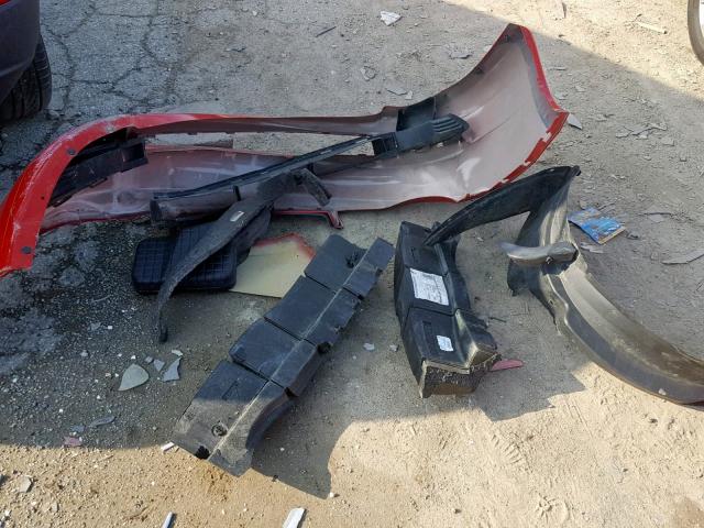 1G8AN15F96Z114022 - 2006 SATURN ION LEVEL RED photo 9