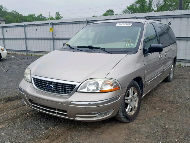 2FMDA52452BA72417 - 2002 FORD WINDSTAR S TAN photo 2