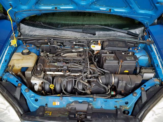 1FAHP37N27W150223 - 2007 FORD FOCUS ZX5 BLUE photo 7