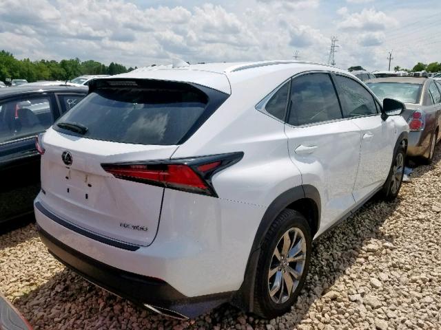 JTJYARBZ8K2128846 - 2019 LEXUS NX 300 WHITE photo 4