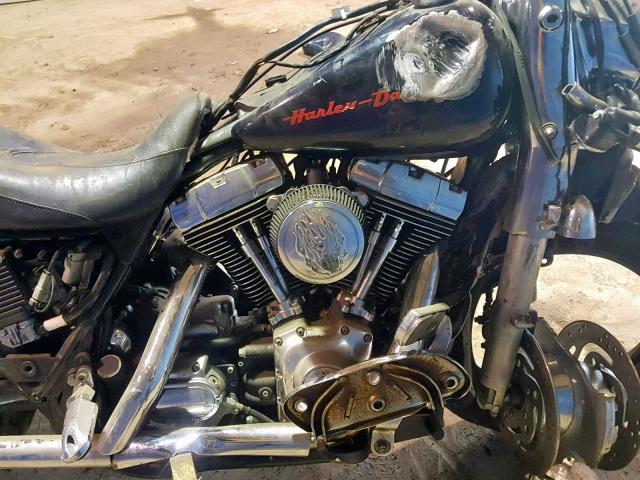 1HD1FYW165Y704258 - 2005 HARLEY-DAVIDSON FLHRSI BLACK photo 7