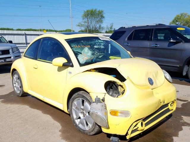 3VWCS21C81M407491 - 2001 VOLKSWAGEN NEW BEETLE Sarı foto 1