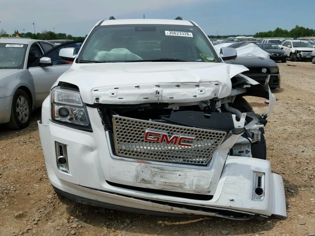 2GKFLZE34D6427594 - 2013 GMC TERRAIN DE WHITE photo 9