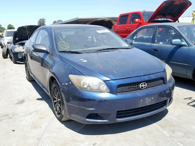 JTKDE167280231371 - 2008 TOYOTA SCION BLUE photo 1