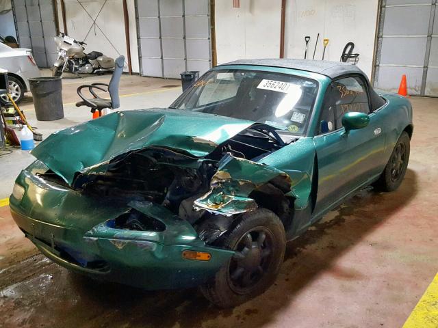 JM1NA351XL0124027 - 1990 MAZDA MX-5 MIATA GREEN photo 2