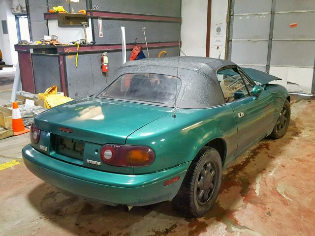 JM1NA351XL0124027 - 1990 MAZDA MX-5 MIATA GREEN photo 4