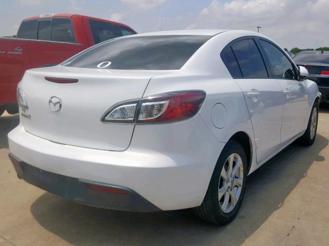 JM1BL1VF6B1434245 - 2011 MAZDA 3 I WHITE photo 4