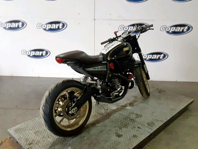 ML015ANM8JT013196 - 2018 DUCATI SCRAMBLER BLACK photo 4