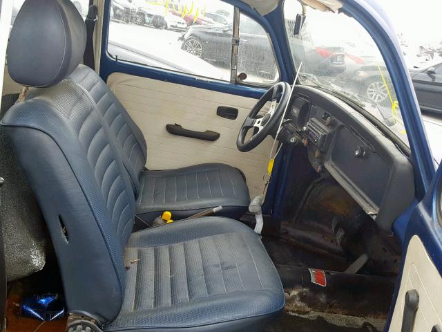 1172054348 - 1977 VOLKSWAGEN BEETLE BLUE photo 5