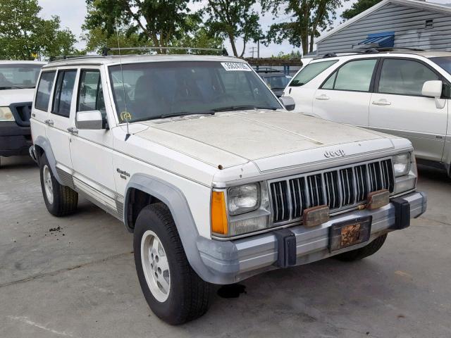 1JCMR7846JT253202 - 1988 JEEP CHEROKEE L WHITE photo 1