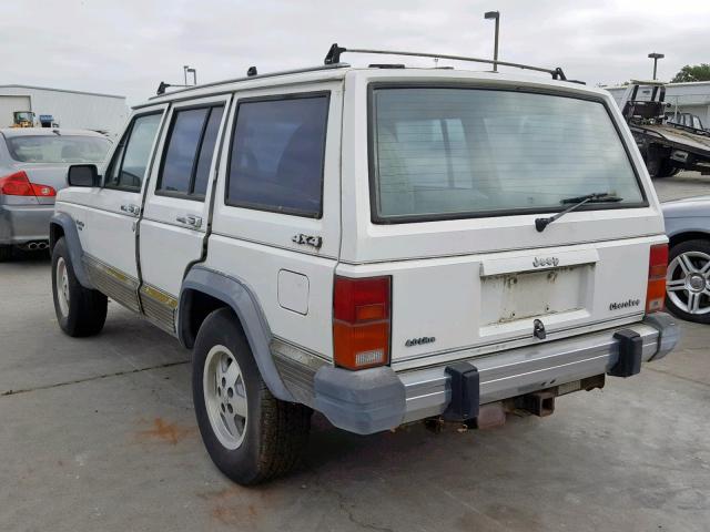 1JCMR7846JT253202 - 1988 JEEP CHEROKEE L WHITE photo 3