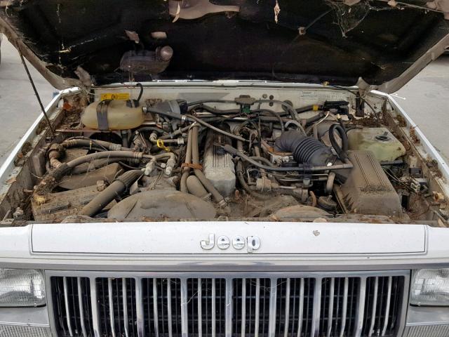 1JCMR7846JT253202 - 1988 JEEP CHEROKEE L WHITE photo 7