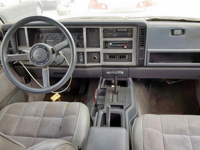 1JCMR7846JT253202 - 1988 JEEP CHEROKEE L WHITE photo 9