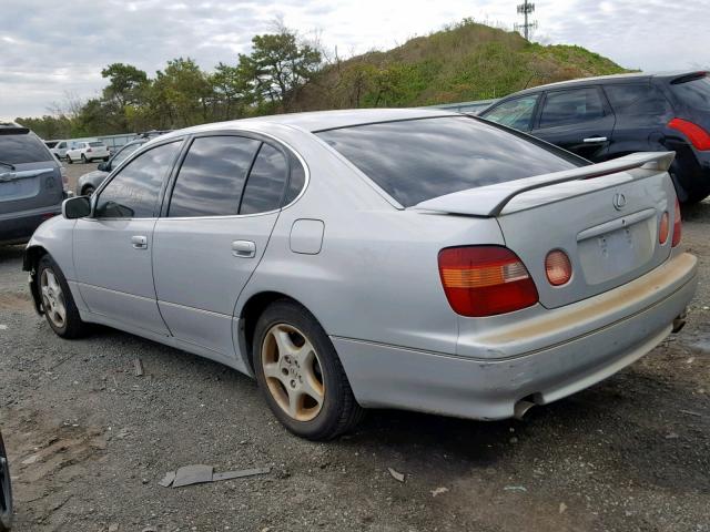 JT8BD68S0X0077353 - 1999 LEXUS GS 300 SILVER photo 3