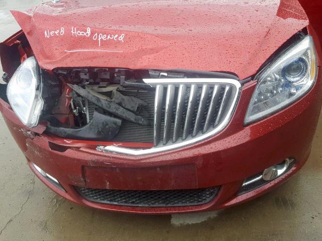 1G4PR5SK7H4111838 - 2017 BUICK VERANO SPO RED photo 7