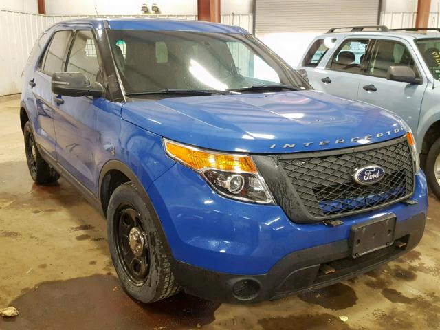 1FM5K8AT4EGC14149 - 2014 FORD EXPLORER P BLUE photo 1