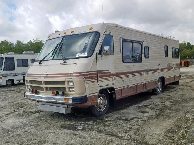 1GBKP37W0E3338122 - 1984 CHEVROLET FLEETWOOD TAN photo 2