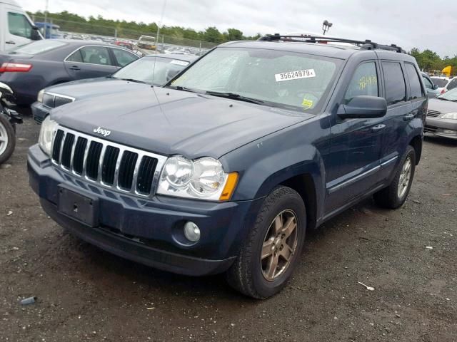 1J8GR48K27C640603 - 2007 JEEP GRAND CHER BLUE photo 2