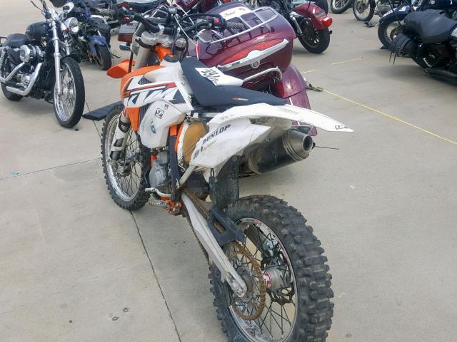 VBKEXP407FM498783 - 2015 KTM 500 XC-W ORANGE photo 3