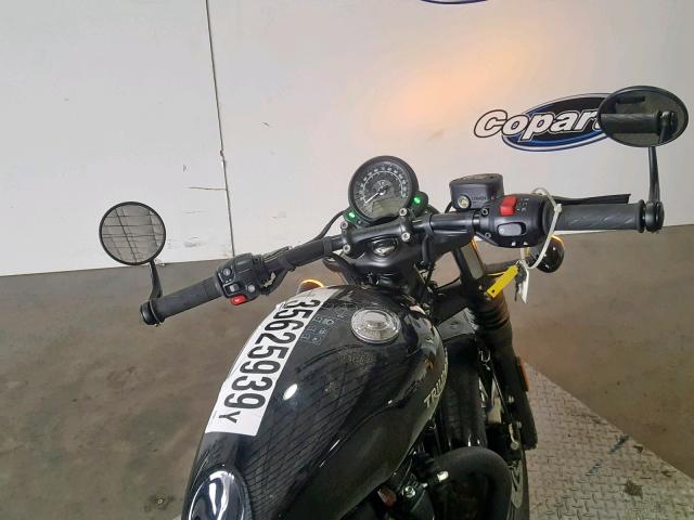 SMTD53HL6JT867505 - 2018 TRIUMPH MOTORCYCLE BONNEVILLE BLACK photo 5