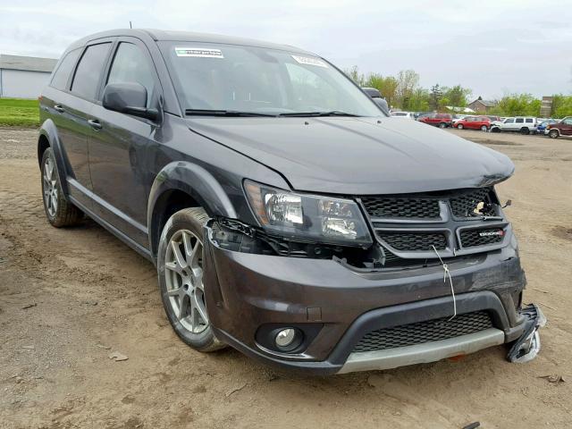 3C4PDCEG7JT472453 - 2018 DODGE JOURNEY GT GRAY photo 1