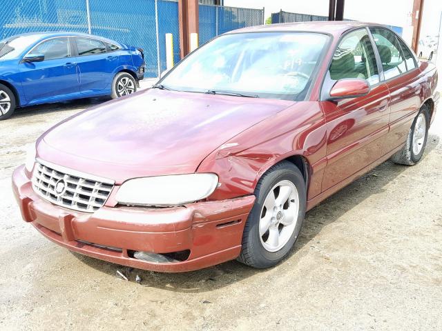 W06VR52R9WR101113 - 1998 CADILLAC CATERA MAROON photo 2