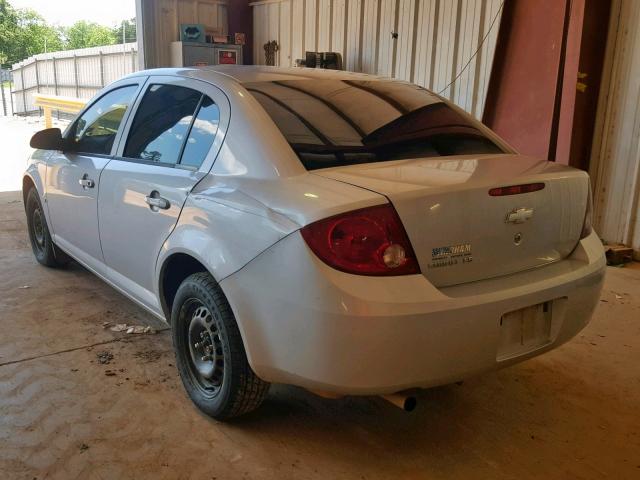 1G1AK55F867868099 - 2006 CHEVROLET COBALT LS GRAY photo 3