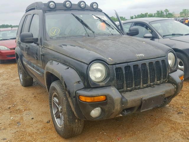 1J4GL38K34W222879 - 2004 JEEP LIBERTY RE BLACK photo 1